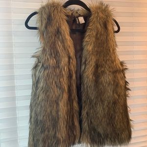 Divided by H&M Faux Fur Vest